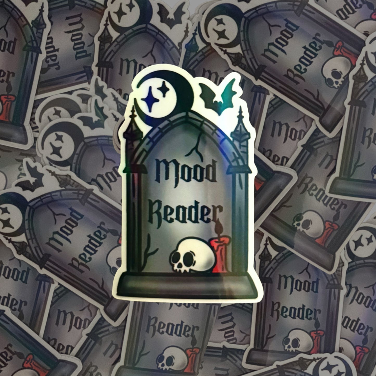 Mood Reader Tombstone Sticker