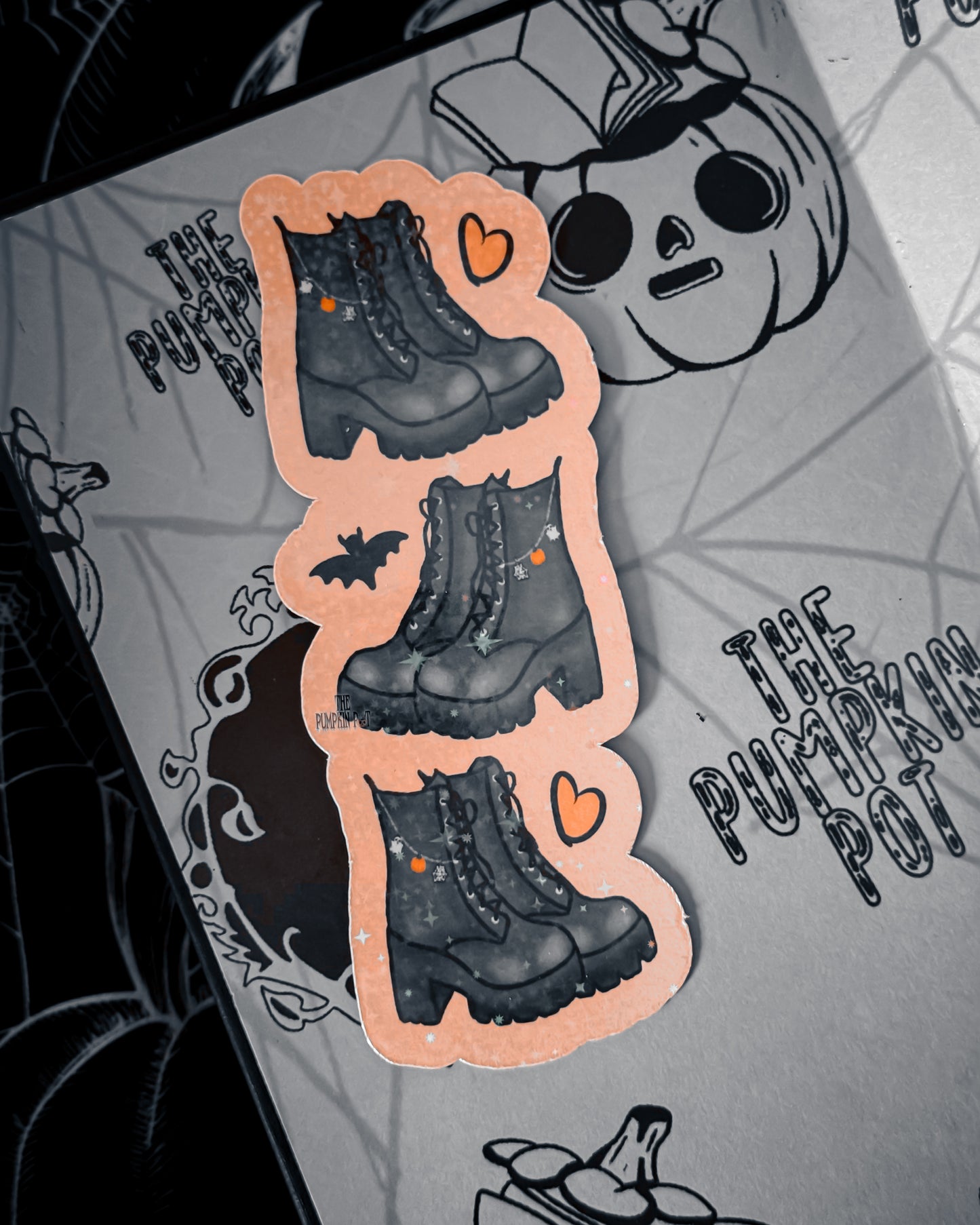 Autumn Boots Bookmark