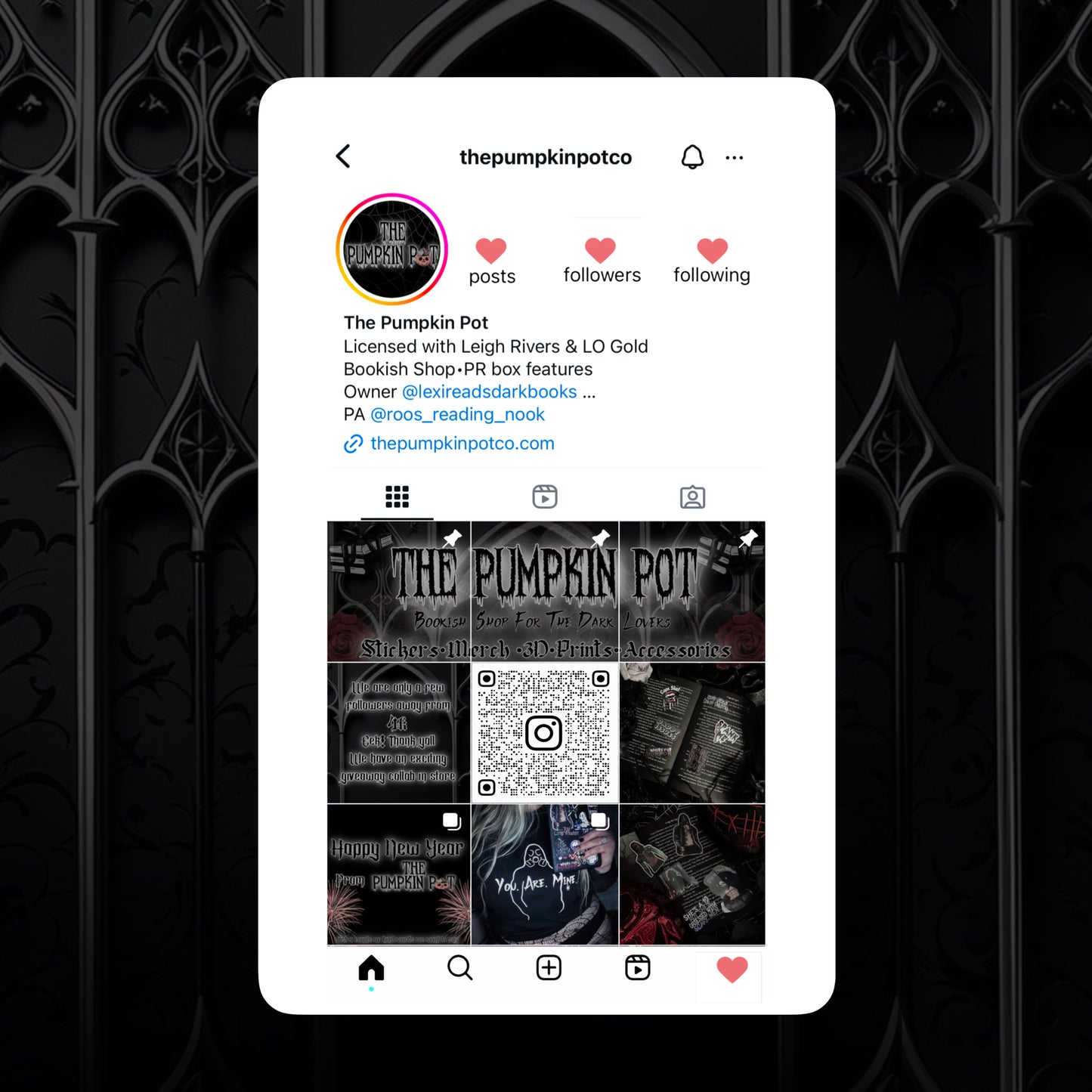 Personalized Instagram QR Sticker