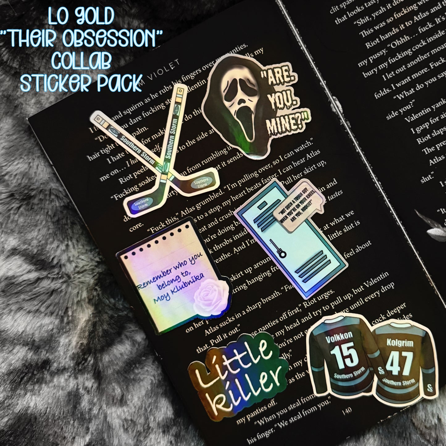 Their Obsession Sticker Pack