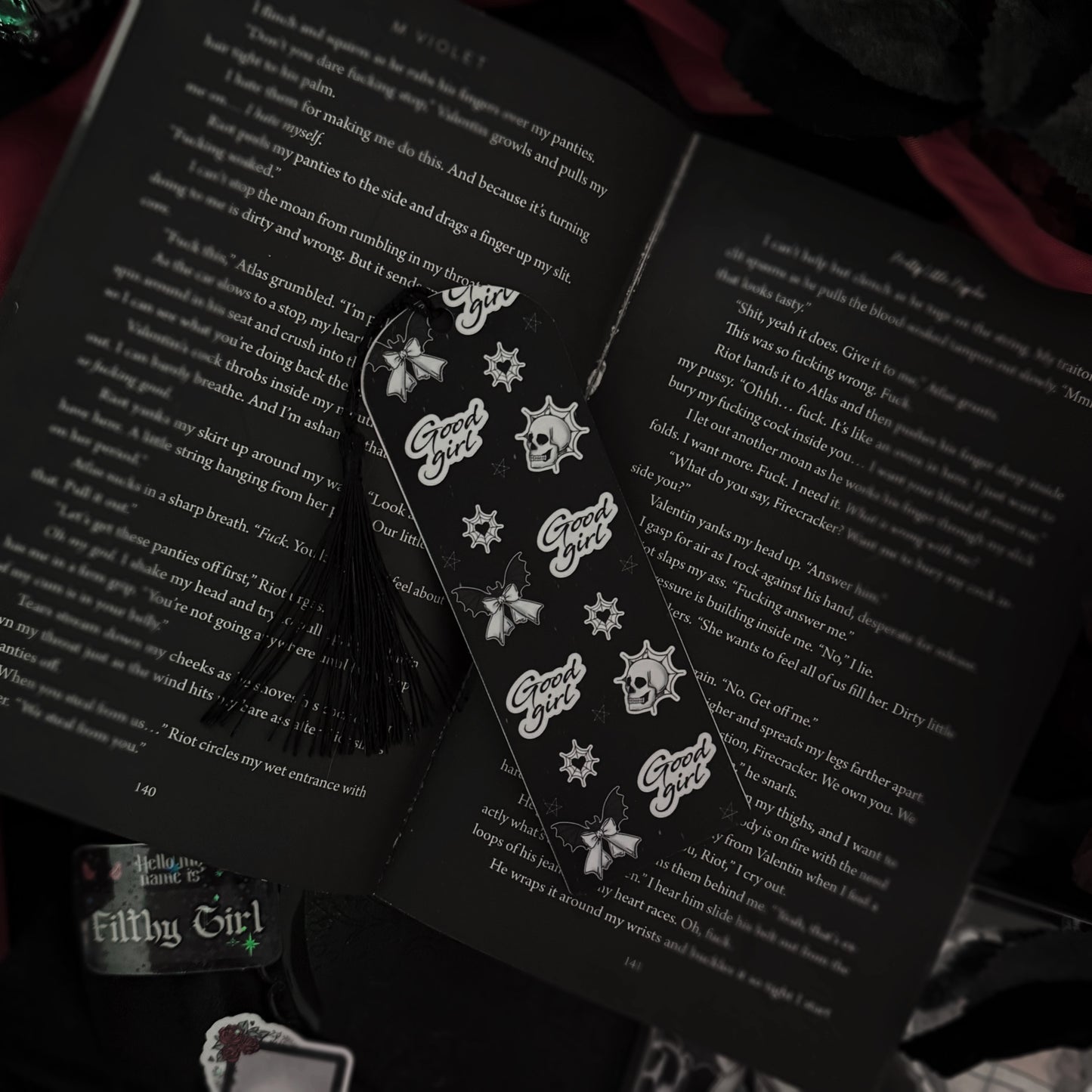 Good Girl Arched Bookmark