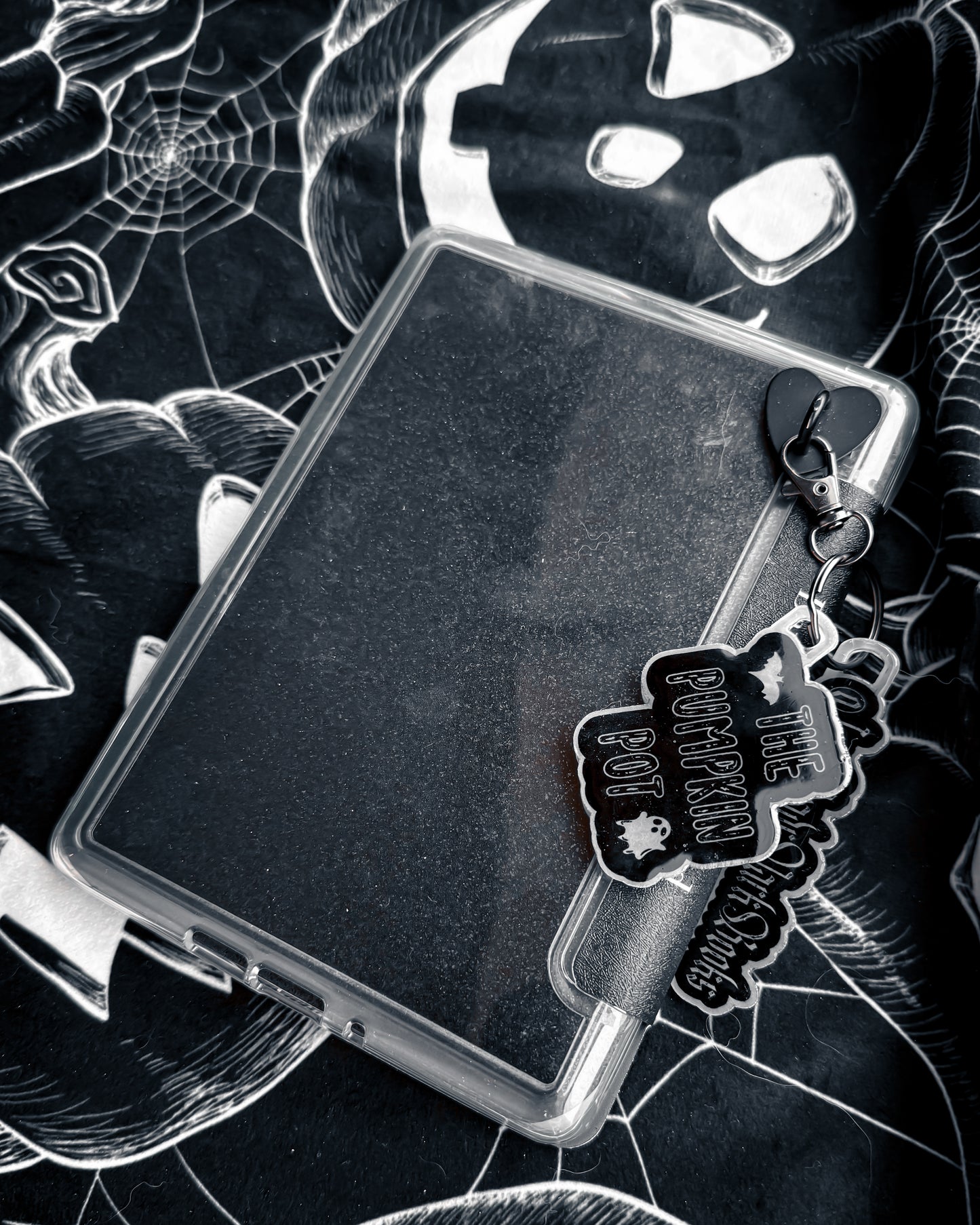 Black Glitter Kindle Insert/Skin