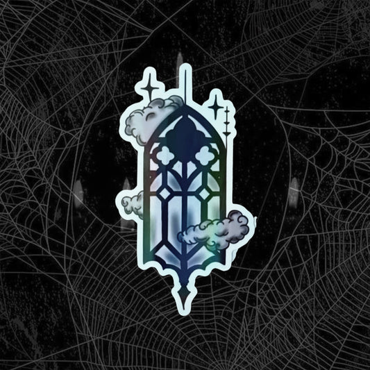 Cathedral Window Sticker