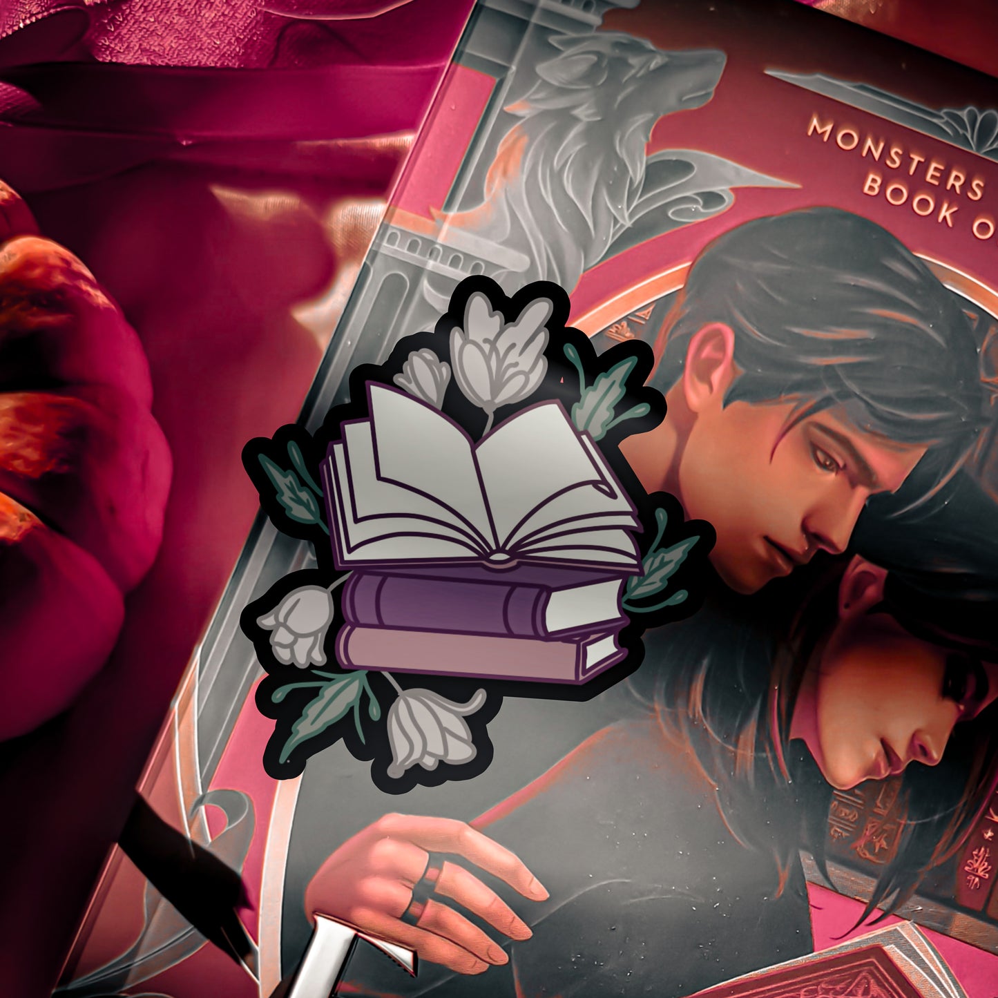 Purple Stack Sticker