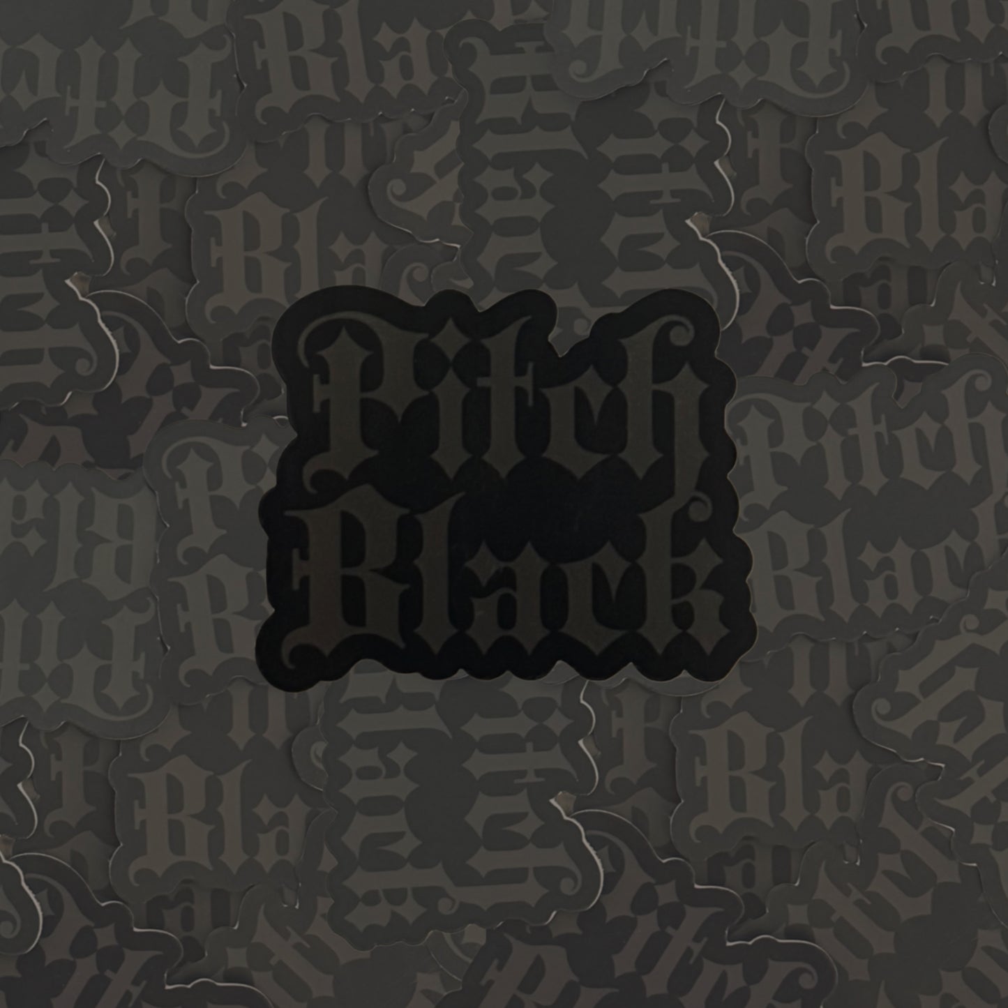 Pitch Black Sticker