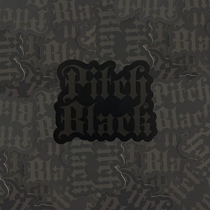 Pitch Black Sticker