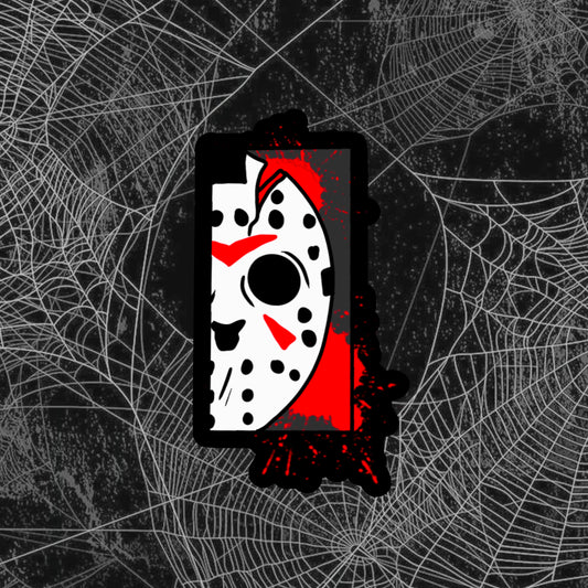 Jason Splatter Sticker