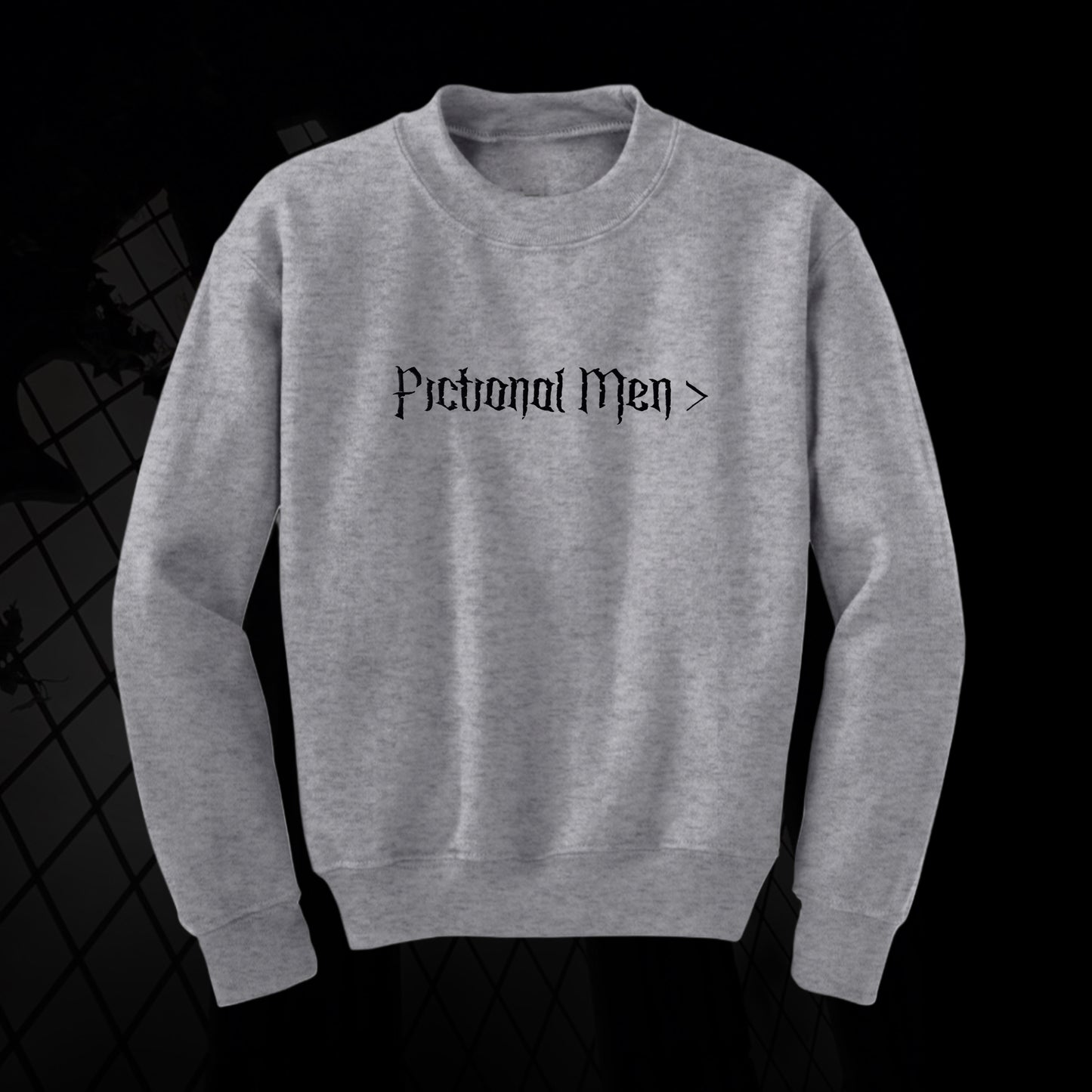Fictional Men > Embroidered Crewneck Sweatshirt