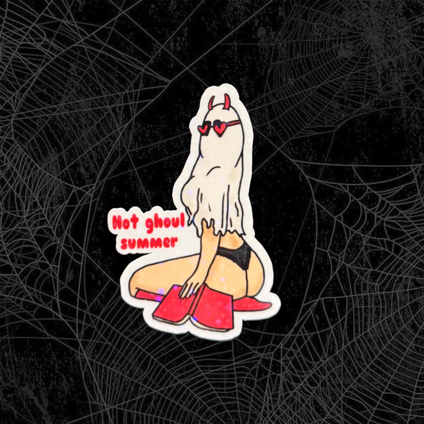 Hot Ghoul Summer Sticker