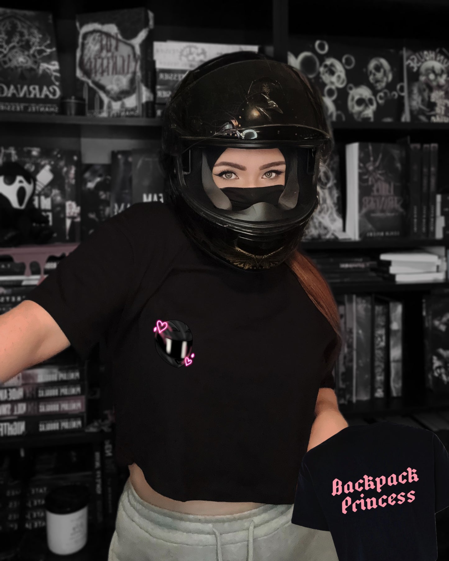 Backpack Princess Crewneck T Shirt