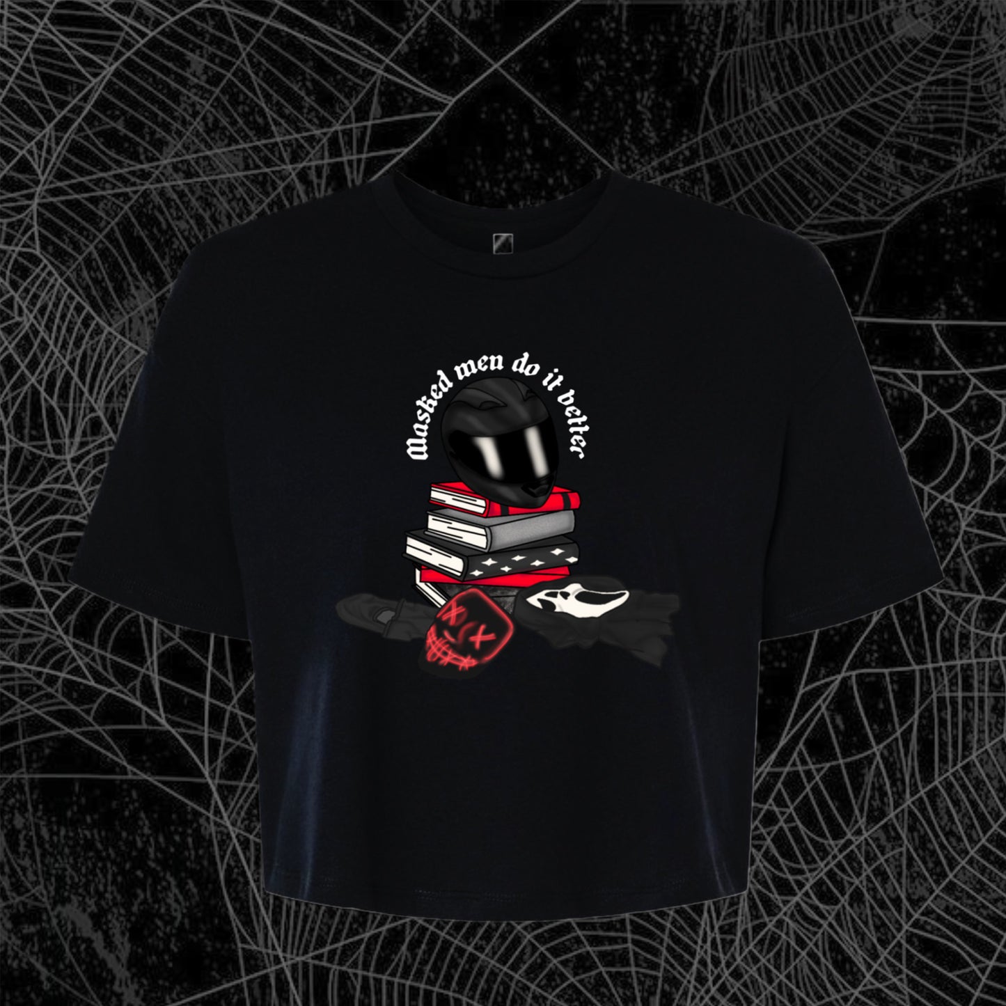 Masked Men Do It Better Crewneck T Shirt