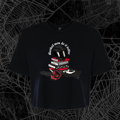 Masked Men Do It Better Crewneck T Shirt
