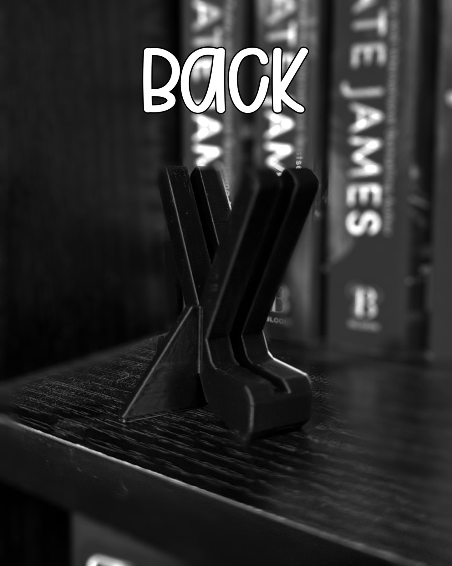 Crossing Sticks Artwork Holder