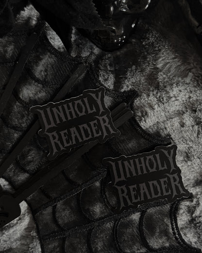 Unholy Reader Sticker