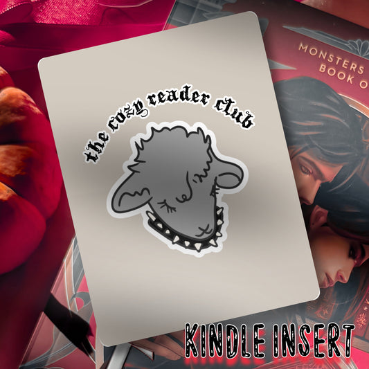 Cozy Reader Club Kindle Skin/Insert