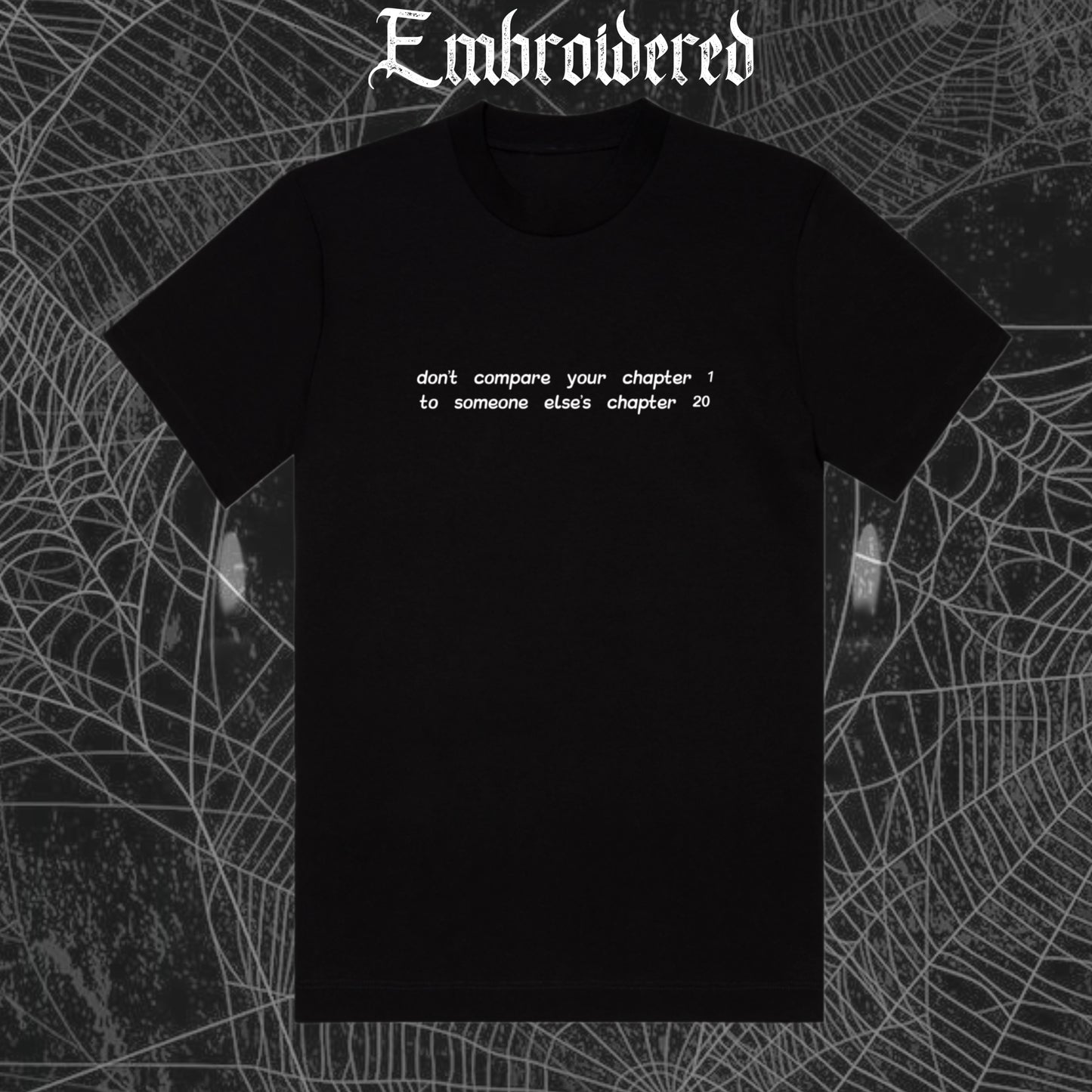 Self Love Embroidered T Shirt