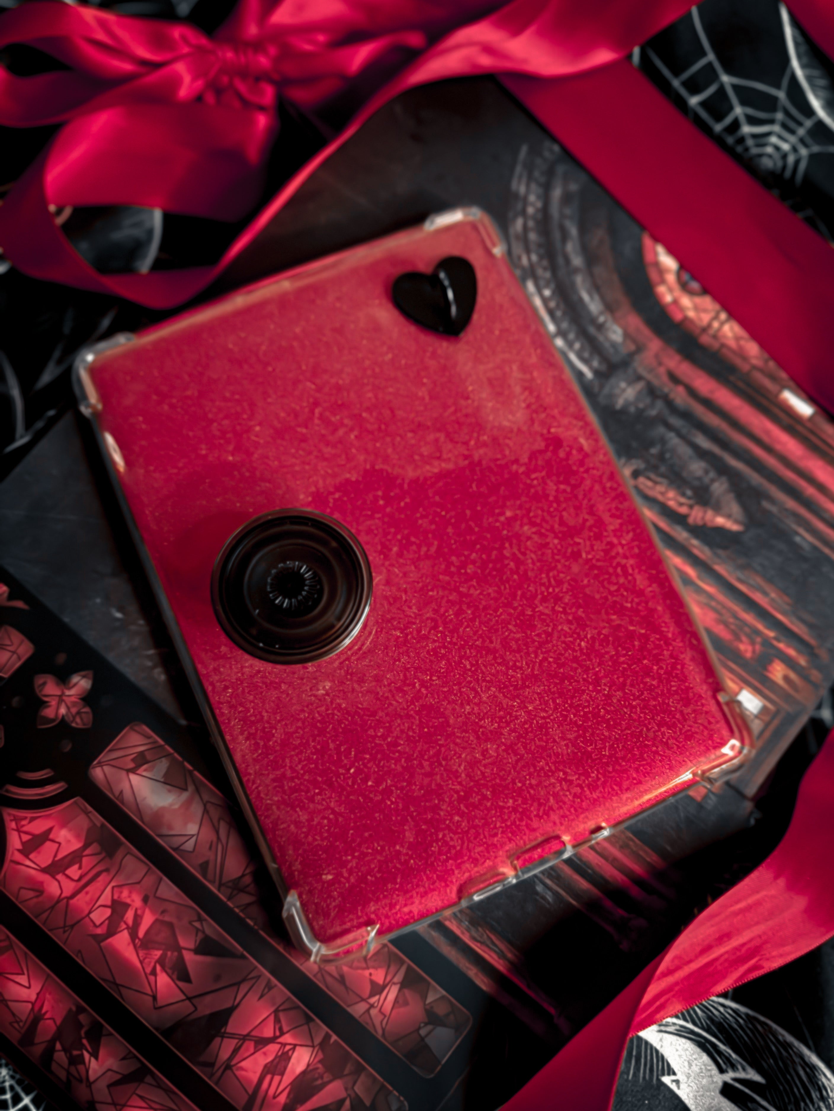 Red Glitter Kindle Insert/Skin – The Pumpkin Pot