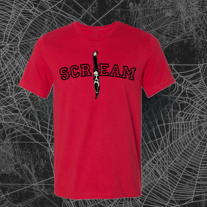 Scream T/Crewneck Embroidered