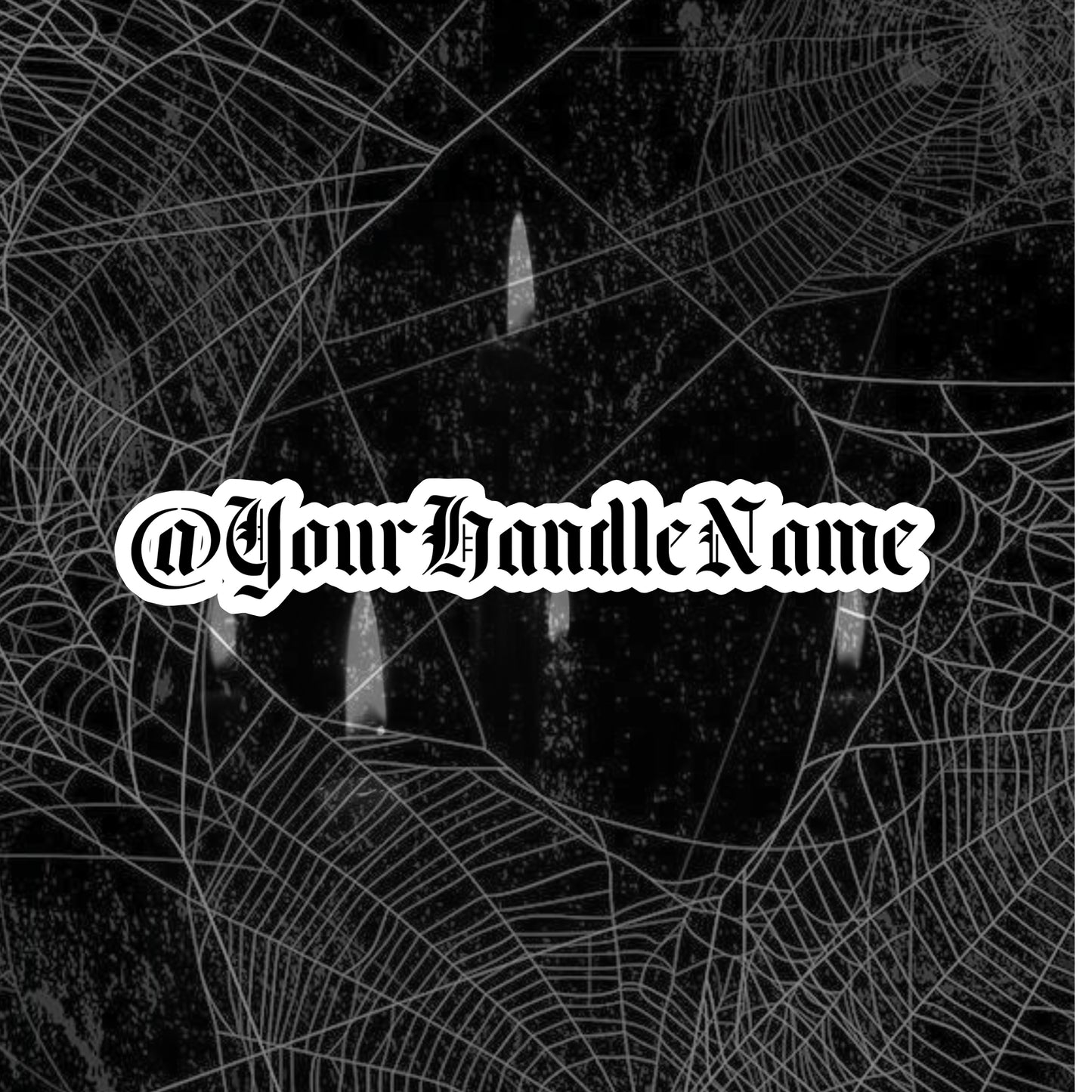Personalized Handle Name Sticker