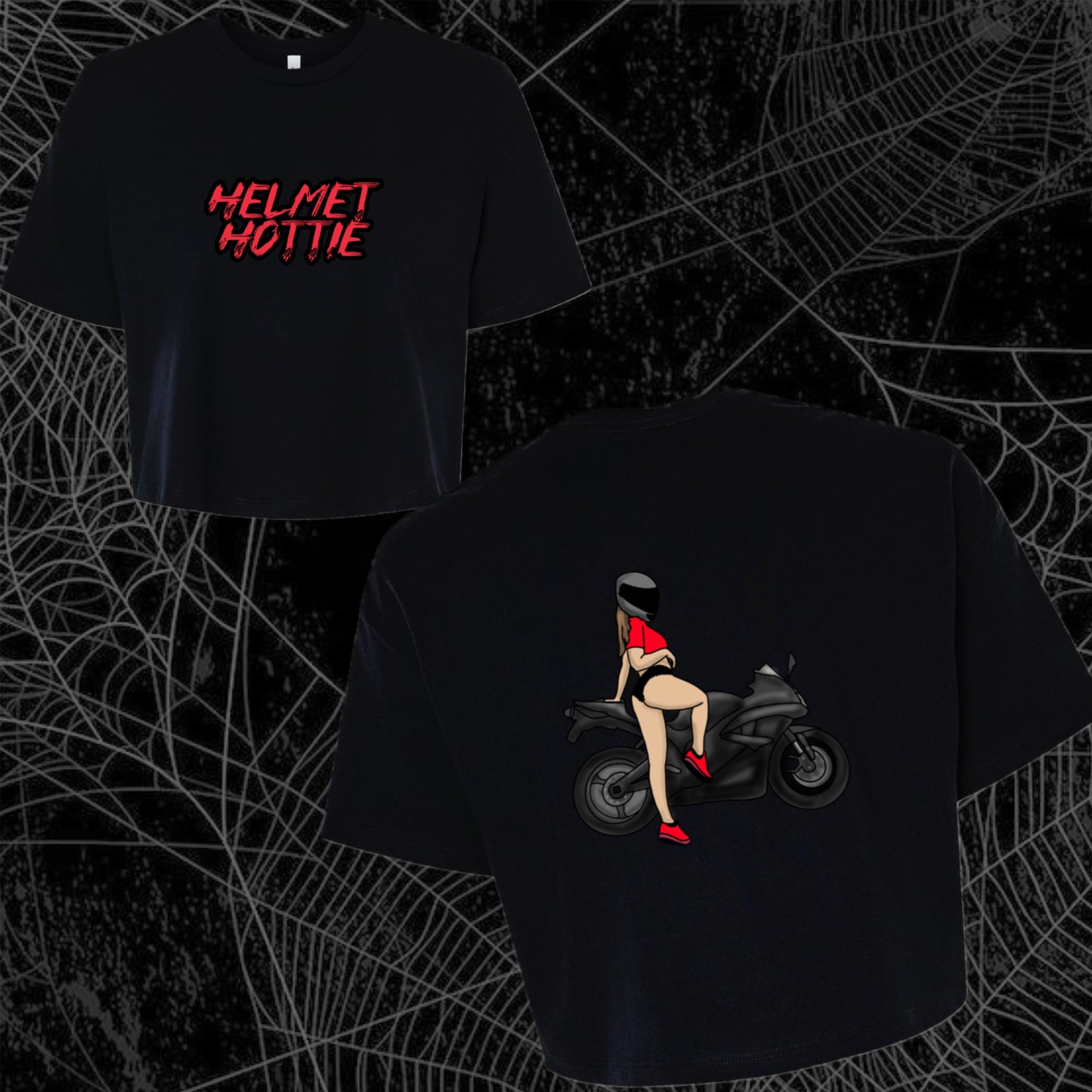Helmet Hottie Crewneck T Shirt