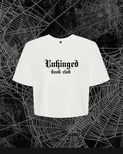 Unhinged Book Club Embroidered Crewneck T/Sweatshirt/Hoodie