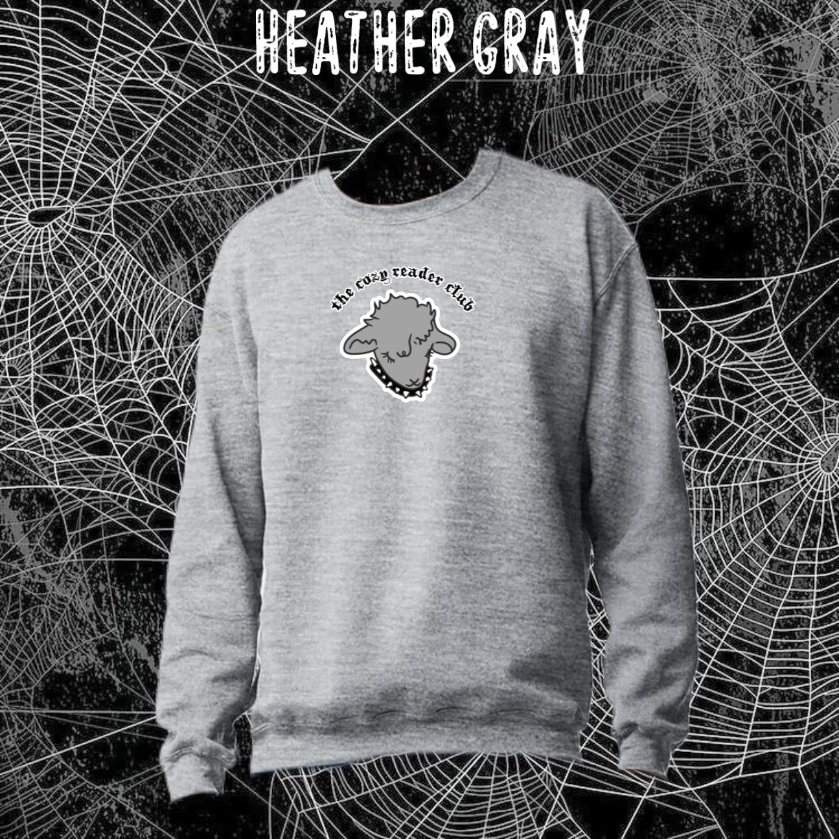 The Cozy Reader Club Lamb Crewneck T/Hoodie/Sweatshirt