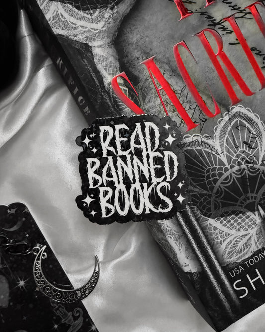 Read Banned Books Sticker