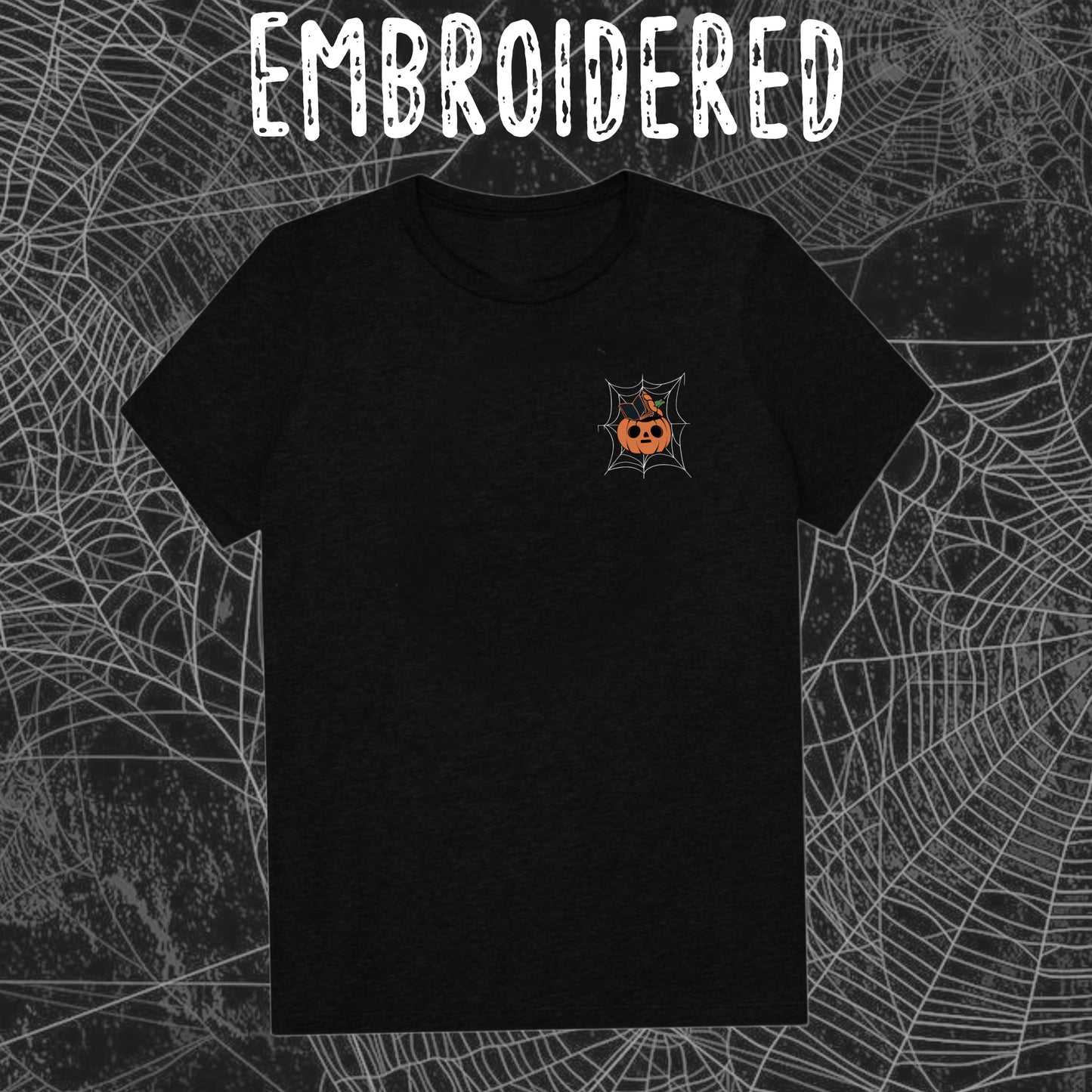 Pumpkin Pot Embroidered Crewneck/Sweatshirt/Hoodie