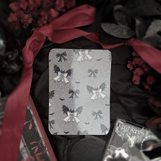 Grey Bats & Bows Kindle Insert/Skin