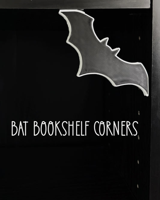 Bat Bookshelf Corners