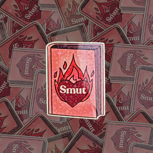 Pink Smut Lovers Book Sticker