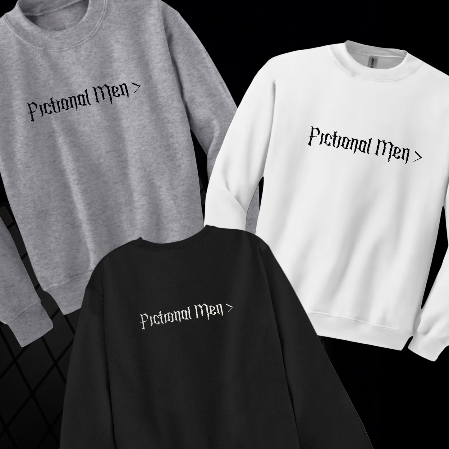 Fictional Men > Embroidered Crewneck Sweatshirt