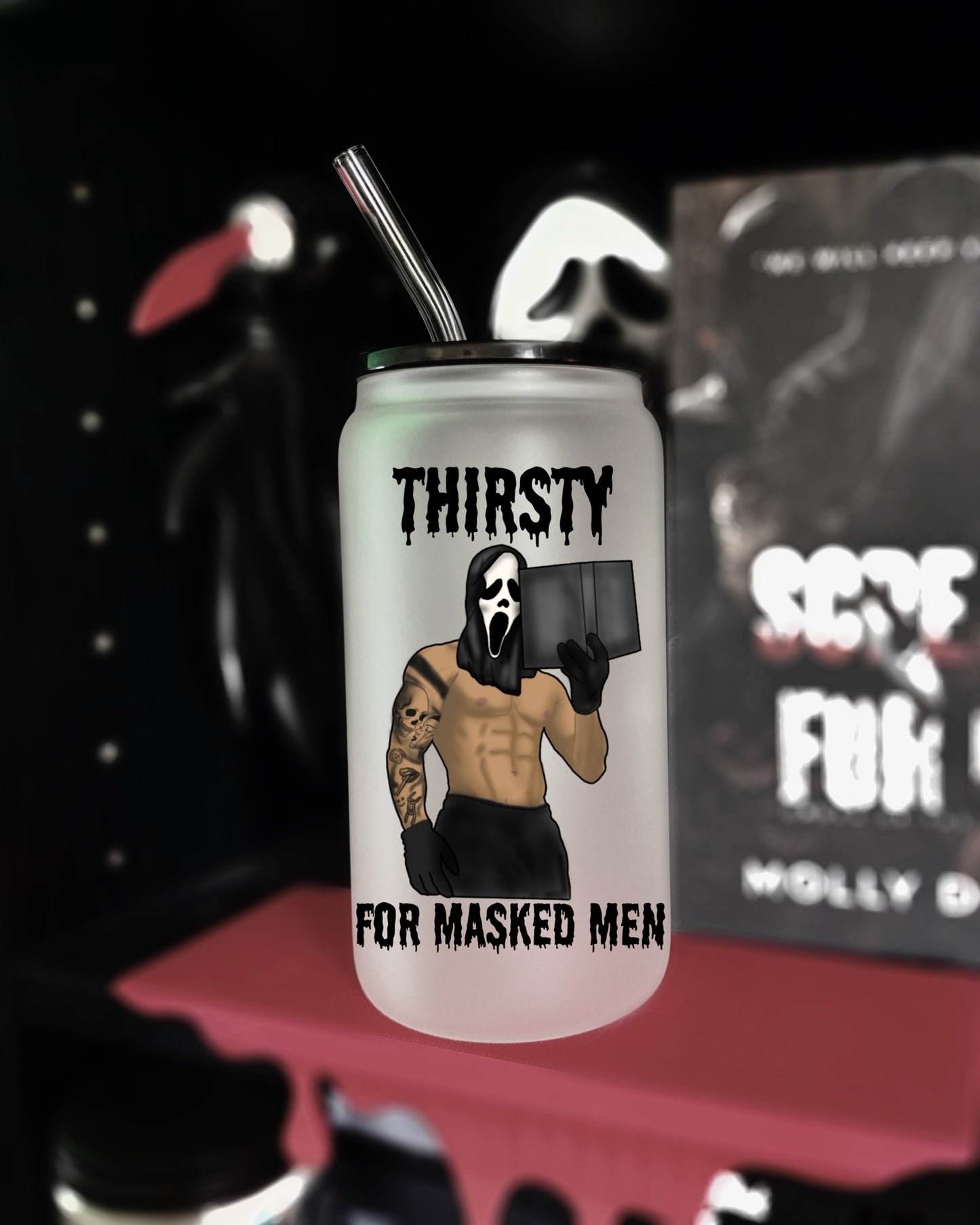 Thirsty For Masked Men Frosted Tumbler