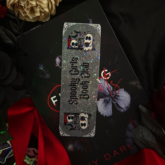 Spooky Girls Book Club Bookmark