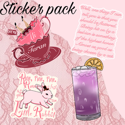 Time Stops Sticker Pack - S.M Jinx collab