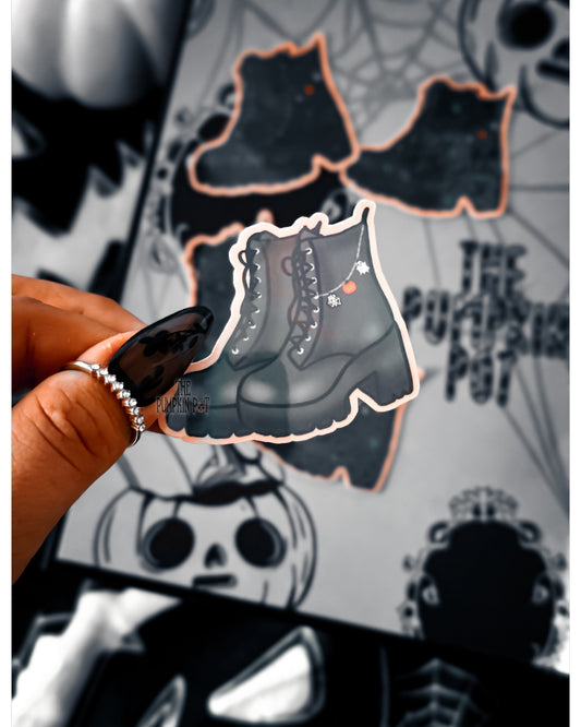 Autumn Boots Sticker