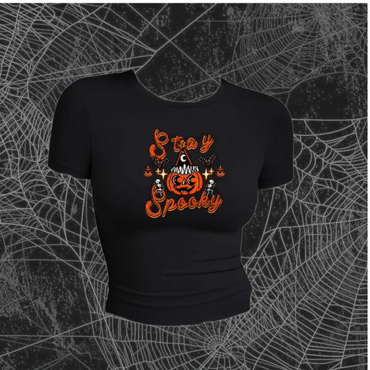 Stay Spooky Vintage Halloween Crewneck T/Hoodie/Sweatshirt