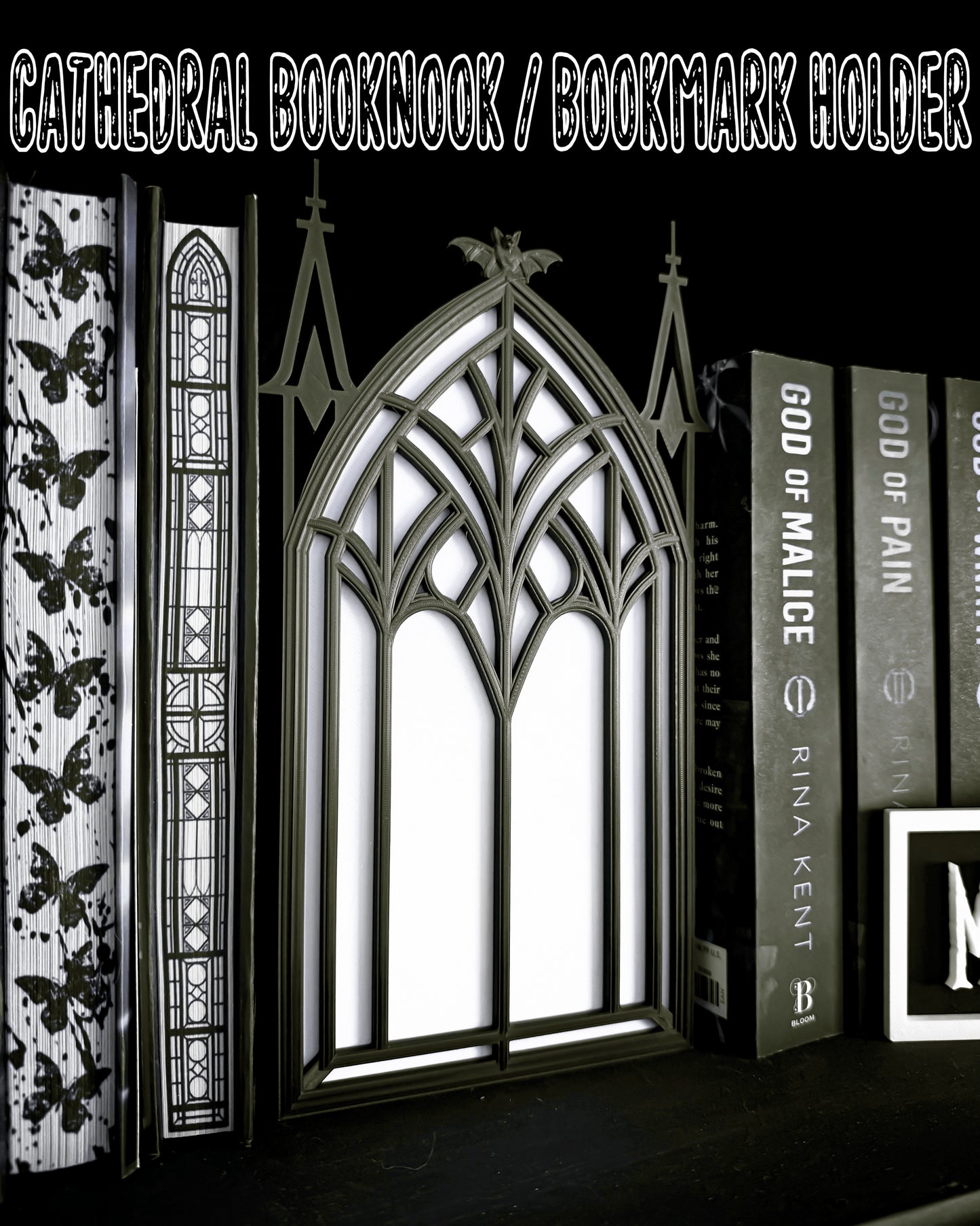Cathedral Window Booknook/Bookmark Holder