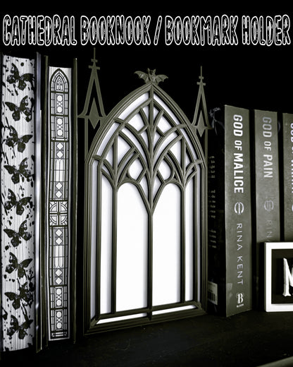 Cathedral Window Booknook/Bookmark Holder