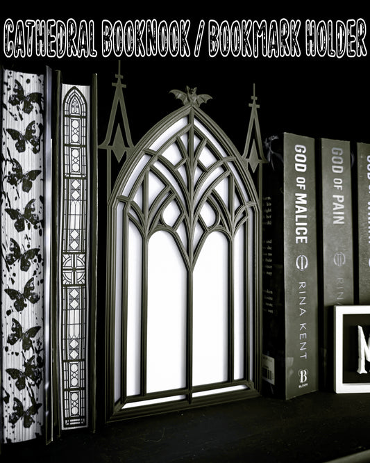Cathedral Window Booknook/Bookmark Holder