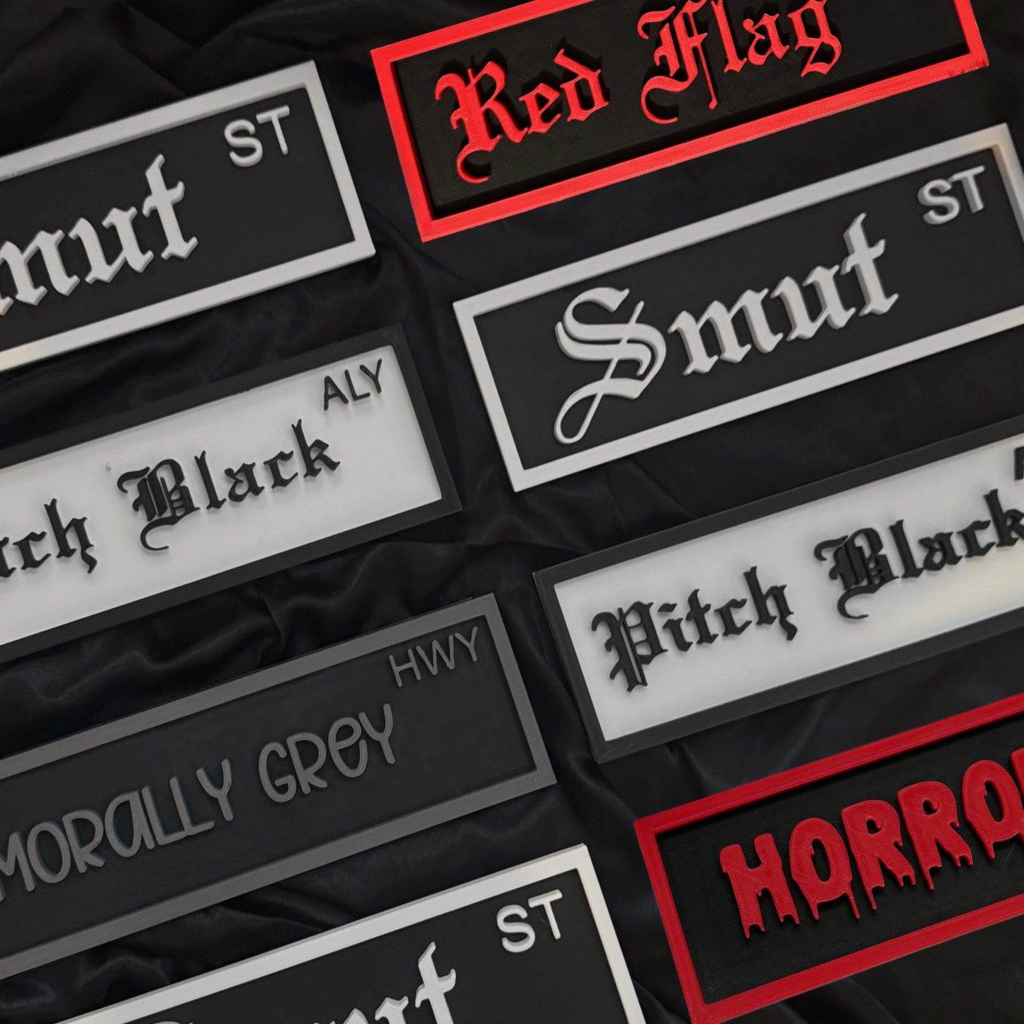 3D Printed Street Signs