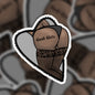 Good Girls Bend Over Sticker