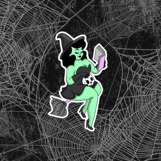 I Put a Hex On You Sticker