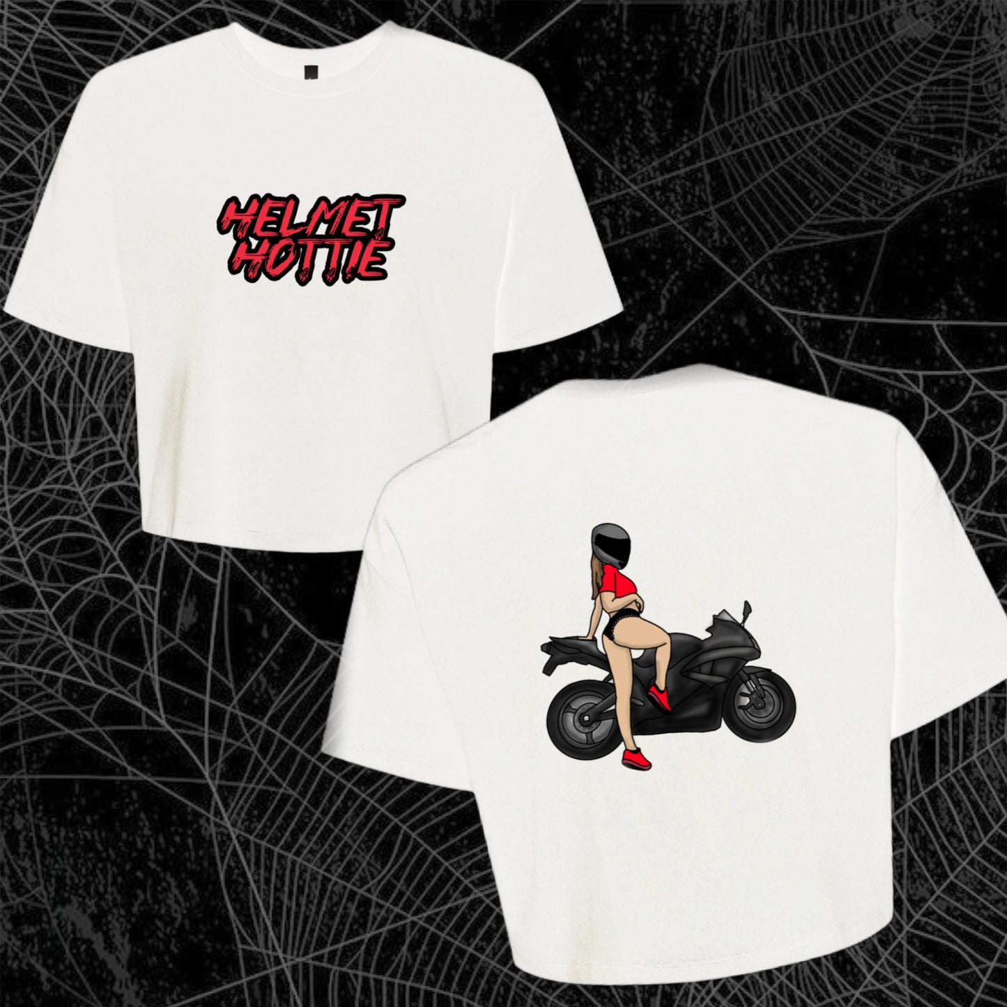 Helmet Hottie Crewneck T Shirt