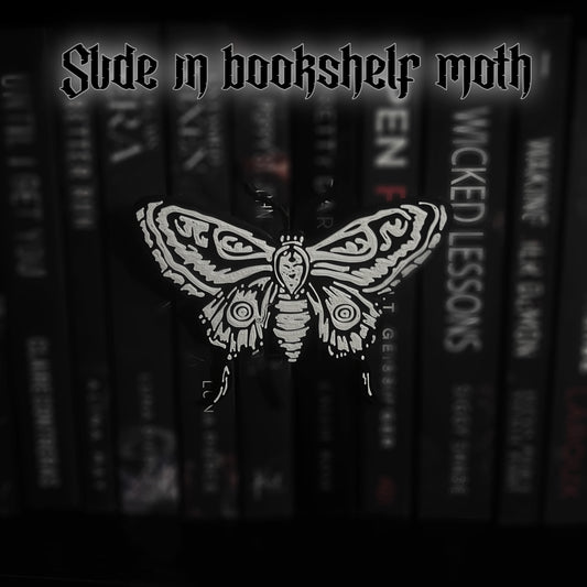 Moth 3D Printed Book Insert