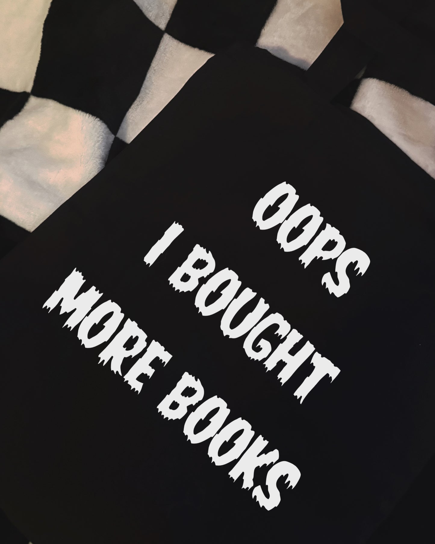 Oops, I bought more books tote bag