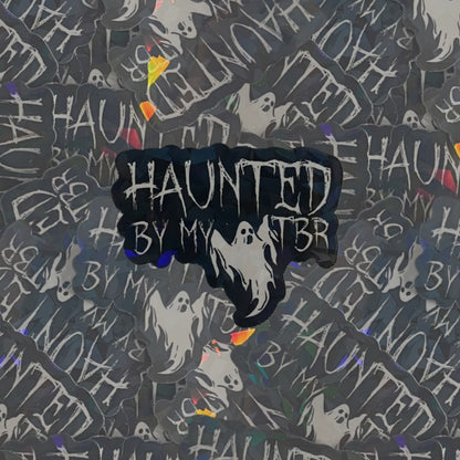 Haunted by my TBR sticker