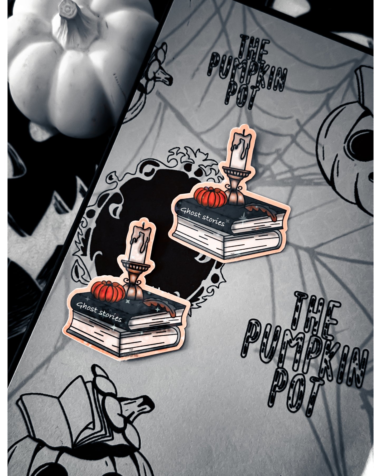 Ghost Stories Pile Sticker