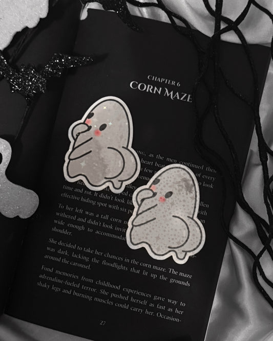 Bootylicious Ghost Sticker