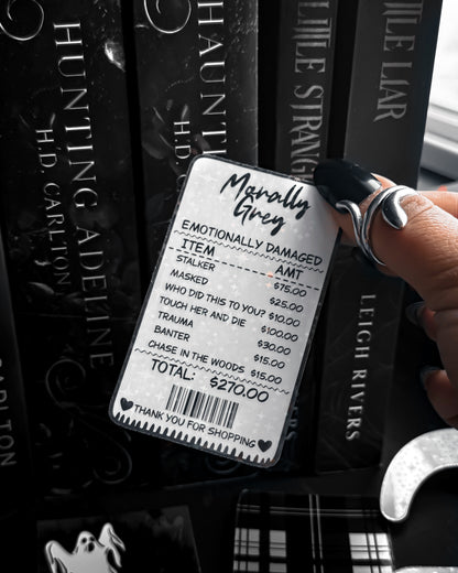 Morally Grey Shopping List Sticker